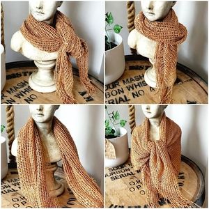 Vintage Fishnet Scarf/Shawl